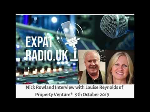 Desert Island Discs for property people: Expatradio.uk 's Nick Rowland interviews Louise Reynolds