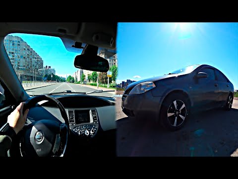 Nissan Primera 1.8 after 500,000 km  POV Test от первого лица / test drive from the first person