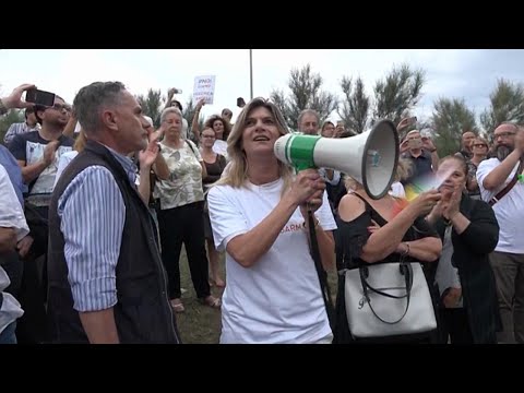 Ostia, manifestazione per la legalità a sostegno di Federica Angeli