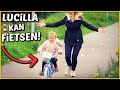 LUCiLLA KAN ZONDER WiELTJES FiETSEN! ? | Bellinga Vlog #1515