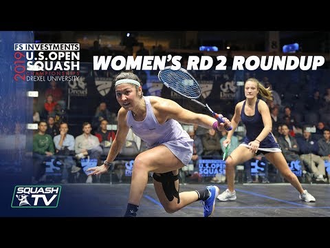 Squash: U.S. Open 2019 - Women's Rd 2 Roundup