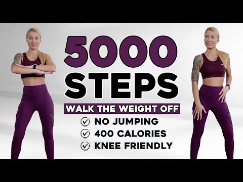 🔥5000 STEPS WALKING WORKOUT🔥 5K Steps Challenge! 30 Min Fat Burning🔥 Endurance Knee Friendly🔥