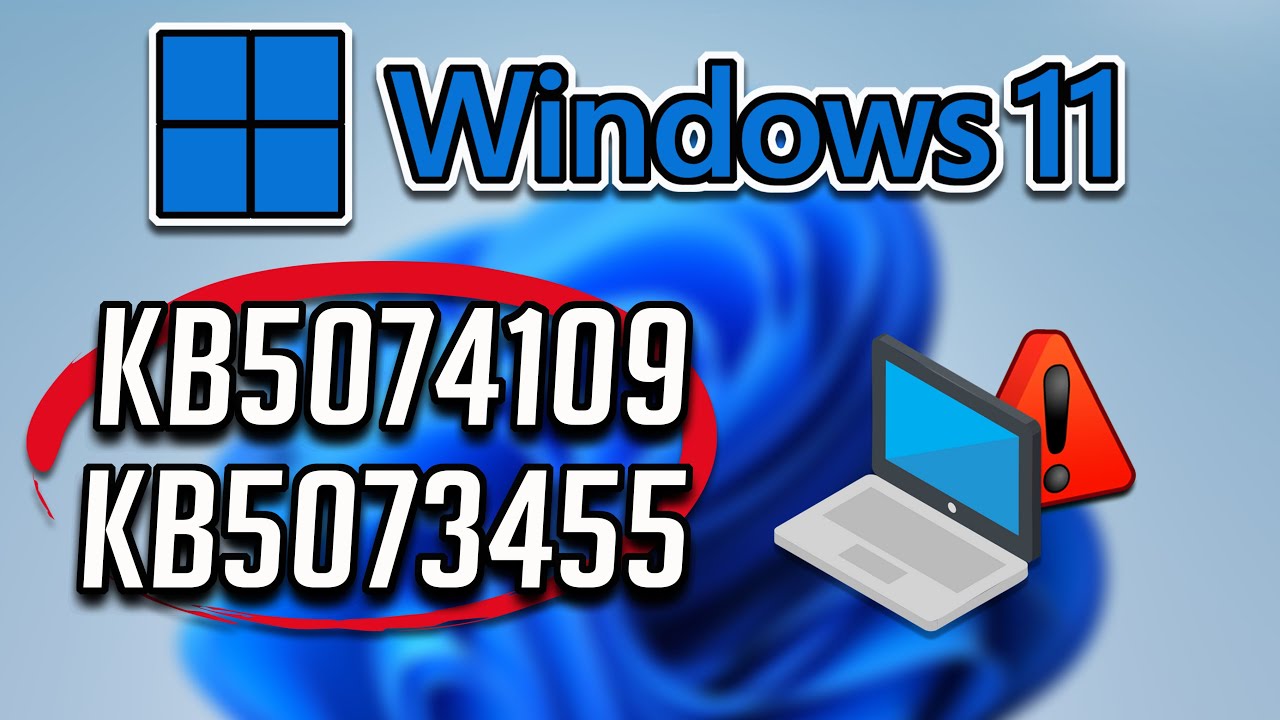 Error al Instalar o Descargar Actualizacion KB5074109 / KB5073455 en Windows 11 Solucion