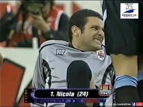 Eliminatorias Mundial 1998: Argentina 0-0 Uruguay (12/10/1997). Narración y comentarios en español.