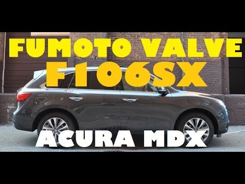FUMOTO F106SX Oil Drain Valve Install - 2014 Acura MDX