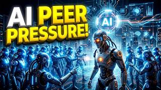 🤖 Scientists Discover AI Agents Have PEER PRESSURE — Just Like Teenagers 😳 New Study