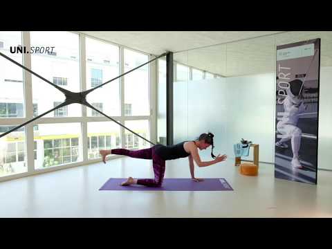 Unisport Online Kurs Rückentraining mit Romana