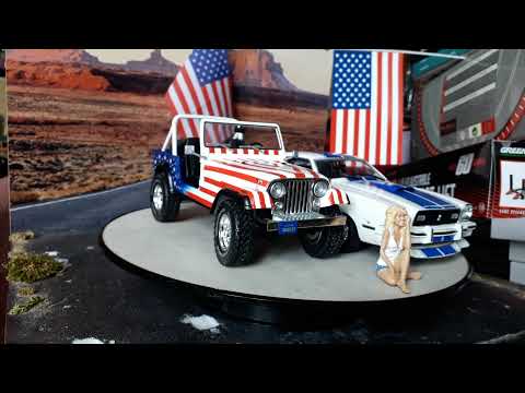 Airwolf TV Show and Charlie's Angels TV Series 1/18 Diecast