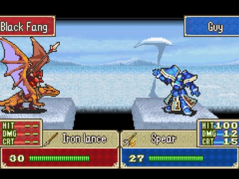 Fire Emblem 7 Eubans Randomizer: Part 47 - Snow Sucks