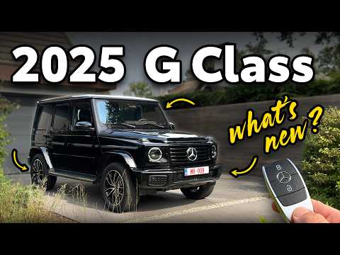 Mercedes-Benz G Class: what's new for 2025?