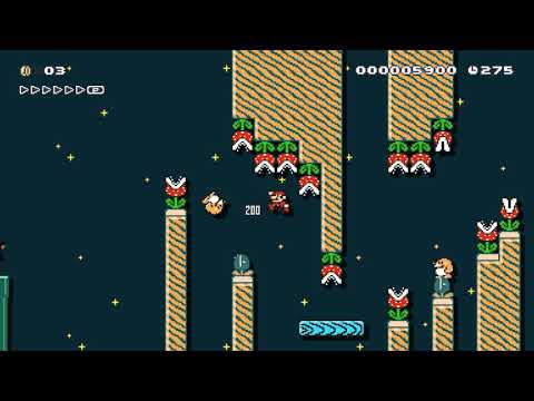 Piranha Plant Curse (Super Mario Maker 2)