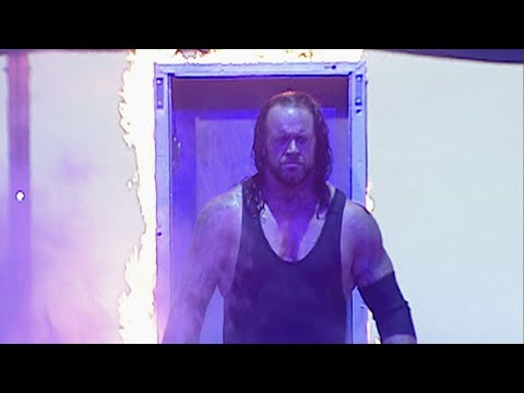 The Undertaker returns in a flaming casket: Survivor Series 2005