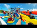 Nerf War | Water Park & SPA Battle 17 (Nerf First Person Shooter)