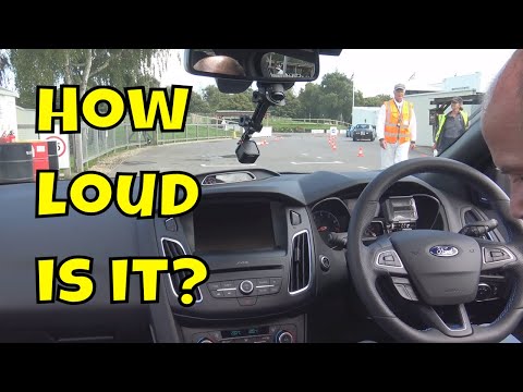 Ford Focus RS : day 101 : Trackday noise test