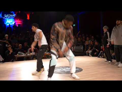 Juste Debout Nordic 2018 - Hiphop Semi Final - Poogi & Sashdilla VS Toby & Marikken