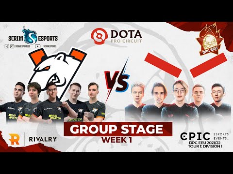 Virtus Pro vs HellRaisers - DPC EEU 2021/22 Tour 1: Division I - Group Stage - Week 1