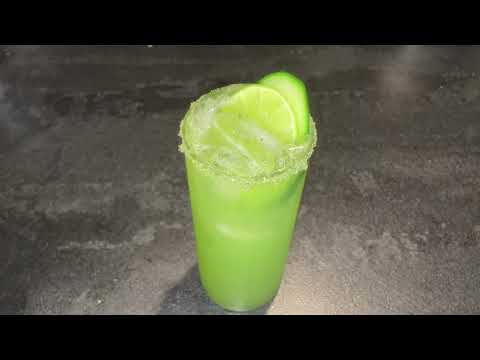 Refreshing Vodka Cucumber Lime Cocktail. Easy Summer Drink Recipe
