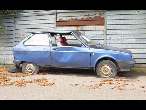 Thumbnail for Abandoned Oltena Club 11R by Hatchback, Automobile, Oltena, Oltcit, Supermini