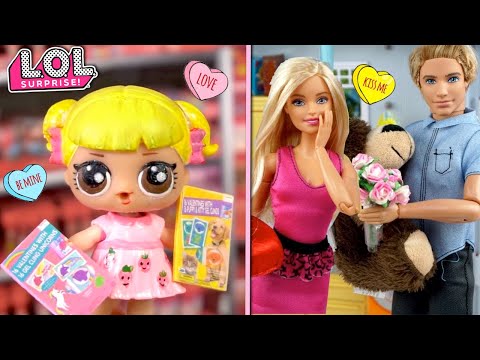Barbie LOL Baby Goldie Love Story - Omg Dolls Wedding Video