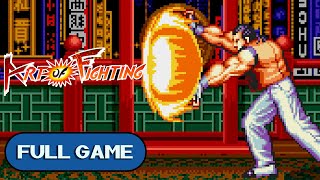 Art of Fighting GENESIS MEGA DRIVE FULL GAME Longplay Gameplay Walkthrough Playthrough VGL