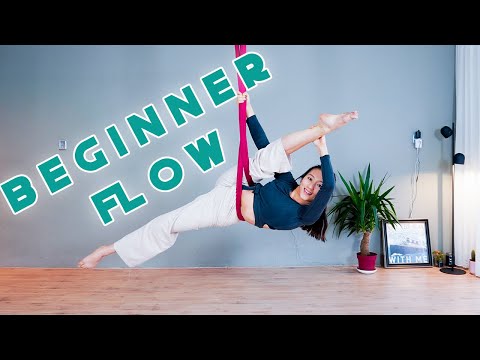 Beginner Aerial Sling (short) Dance Follow Along | aerial practice
