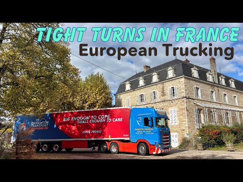 Tight turns in France - European Trucking 