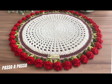 Sousplat Tulipa Econômico Vana Crochet