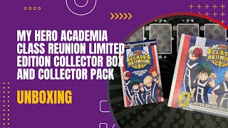 My Hero Academia Class Reunion Limited Edition Collector Box and Collector Pack Unboxing | DaniCha