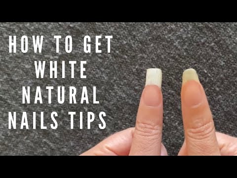 White Clear Nails