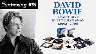 Unboxing the David Bowie - I Can't Give Everything Away 2002-2016 Box Set | Sunboxing #69