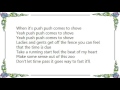 Joe Perry - Push Comes to Shove Lyrics