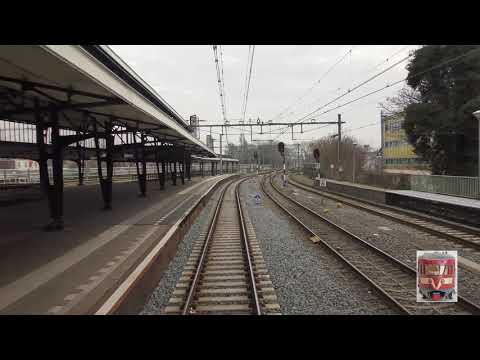 Riding with the train driver from Zandvoort to Amsterdam (without speedometer)