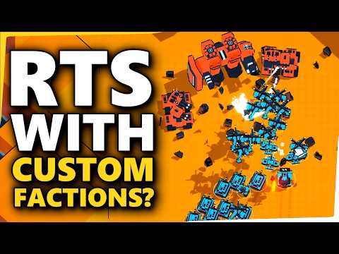 Cubic Annihilation RTS lets you put together your own faction! Steam Demo gameplay in 2025