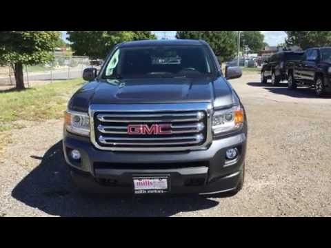 2016 GMC Canyon SLE 4WD Crew Cab Grey Oshawa ON Stock #161637