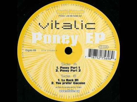 Vitalic - La Rock 01 - Poney EP - International Deejay Gigolo Records ‎– Gigolo 69