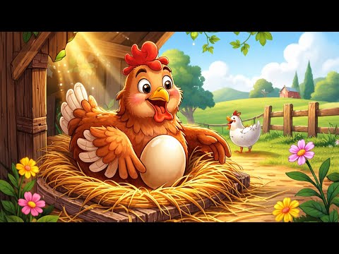 Snela koka jaje 🐔 | Dečija pesmica o koki, petlu i piletu 🐣 | Zabavna pesma za decu