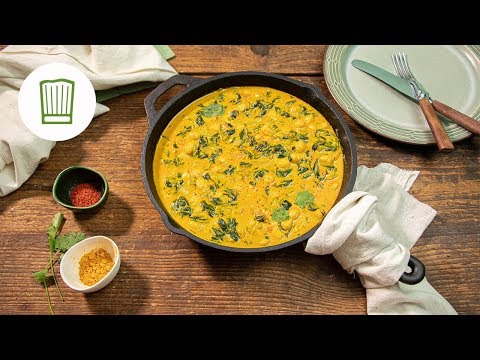Schnelles Spinat-Kichererbsen-Gericht | Chefkoch