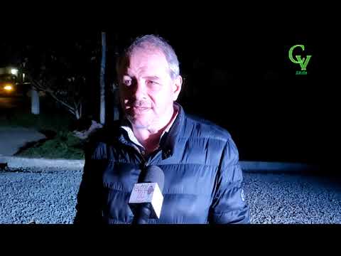 Nota Intendente de Florida - Inauguración de Bitumen en Mevir de Nico Pérez