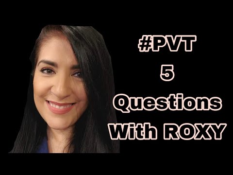 #PVT 5 QUESTIONS With ROXY from 107.9 RGV