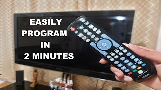 How to Program RCA Universal Remote CRCRN04GR with TV, DVD, VCR or Satellite Box