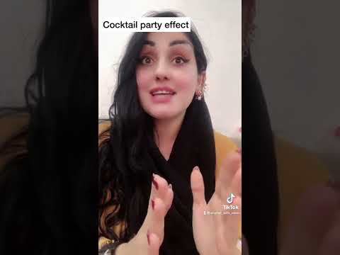 Cocktail party effect #cocktailparty #psychology #learnenglish
