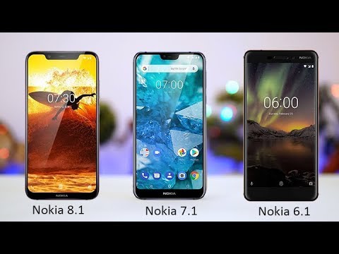 NOKIA 8.1|| VS || NOKIA 7.1 || VS ||NOKIA 6.1