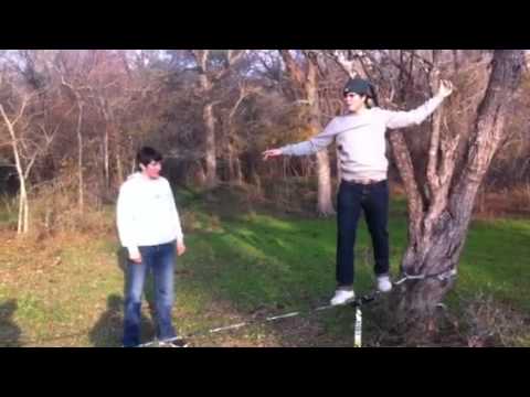Slackline Fail