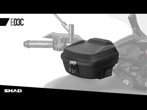 Vidéo - SACOCHE DE RÉSERVOIR 3L CLICK SYSTEM SHAD E03C (SANS SERRURE) - SHAD