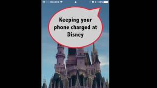 Charging your phone at Walt Disney World