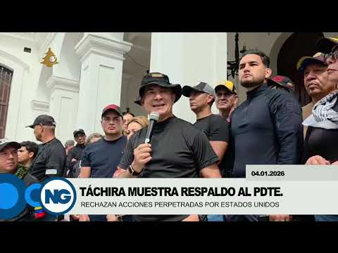 GV Noticias de la noche | Estado Táchira Muestra Respaldo al Pdte.