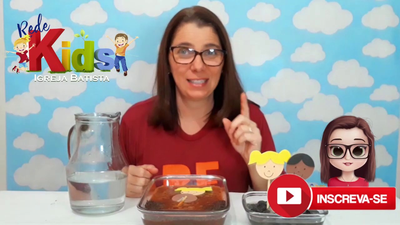 As Parábolas de Jesus - As duas casas / Casa na Areia e Casa na Rocha / Rede Kids - Igreja batista