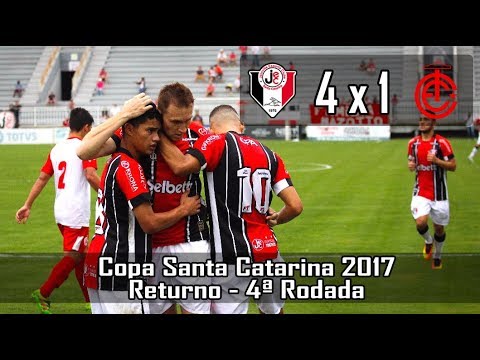 GOLS: JOINVILLE 4 X 1 INTER DE LAGES - COPA SC 2017 - 22/10/2017 - NARRAÇÃO: CHARLES FISCHER