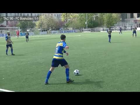 Samenvatting TAC '90 - FC Boshuizen: 2-1 zondag 1e Klasse B  30-04-2023
