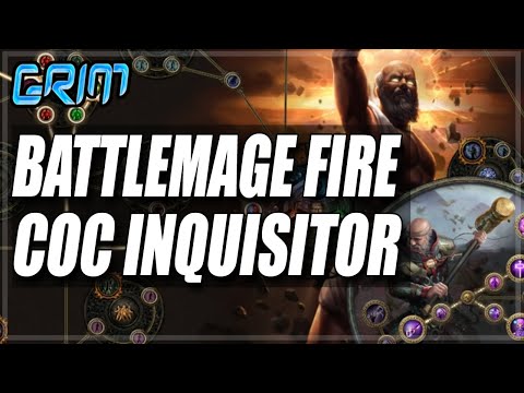 [PoE 3.14] Fire Battle Mage Cast On Crit Inquisitor - A Solid Spin To Win Build